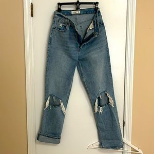 Abercrombie & Fitch 90s straight ultra high rise jeans